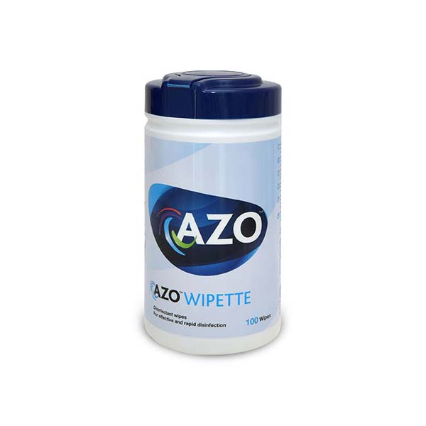 AZO Disinfectant Surface Wipes - Pack of 100 - IndustraCare