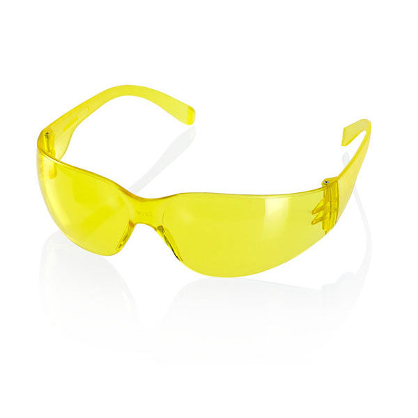 Beeswift B-Brand Ancona SH2 Yellow Safety Glasses - IndustraCare