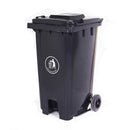 GPC Industries Pedal Wheelie Bin with Coloured Lid - IndustraCare