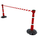 Skipper 9m Free Standing Retractable Barrier Kit - IndustraCare