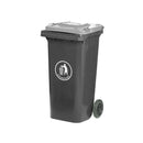 GPC Industries 120 Litre Wheelie Bin with Coloured Lid - IndustraCare