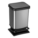 GPC Industries Premium Pedal Bin - Carbon Effect - IndustraCare