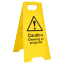 B-Safe Caution Cleaning in Progress A Board - IndustraCare