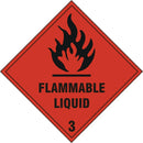 Flammable Liquid 3 Diamond S.A.V Sign - IndustraCare