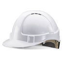 B-Brand Ratchet Safety Helmet - White - IndustraCare