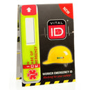 Worker Emergency ID with data window - IndustraCare
