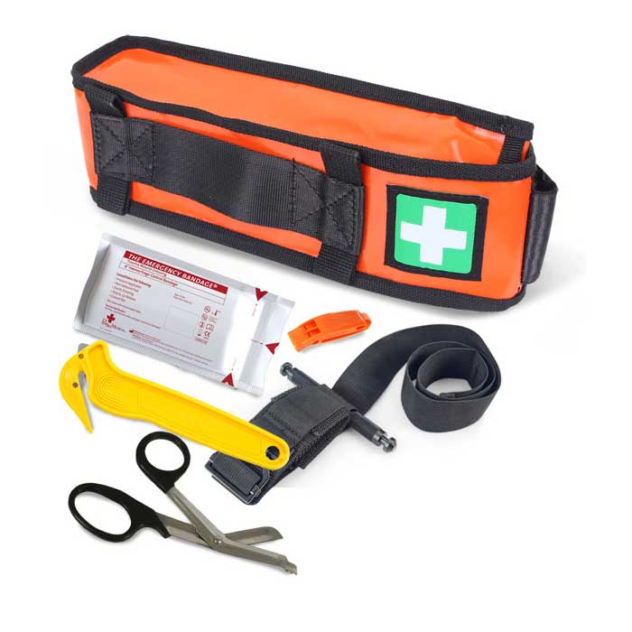 Click Medical Critical Injury Quick Release First Aid Kit - IndustraCare