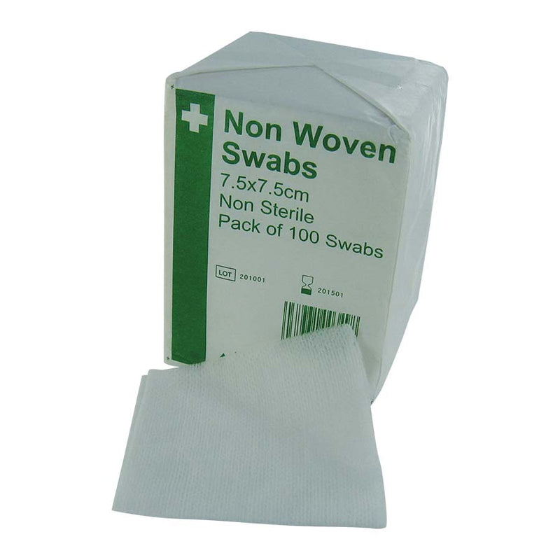 HypaCover Non Woven Swabs 7.5x7.5cm Pack of 100 - IndustraCare