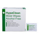 HypaClean Moist Alcohol Free Wipes (Pack of 100) - IndustraCare
