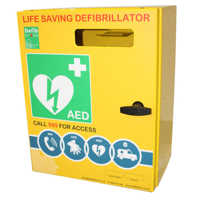 Stainless Steel Defibrillator Cabinet - IndustraCare
