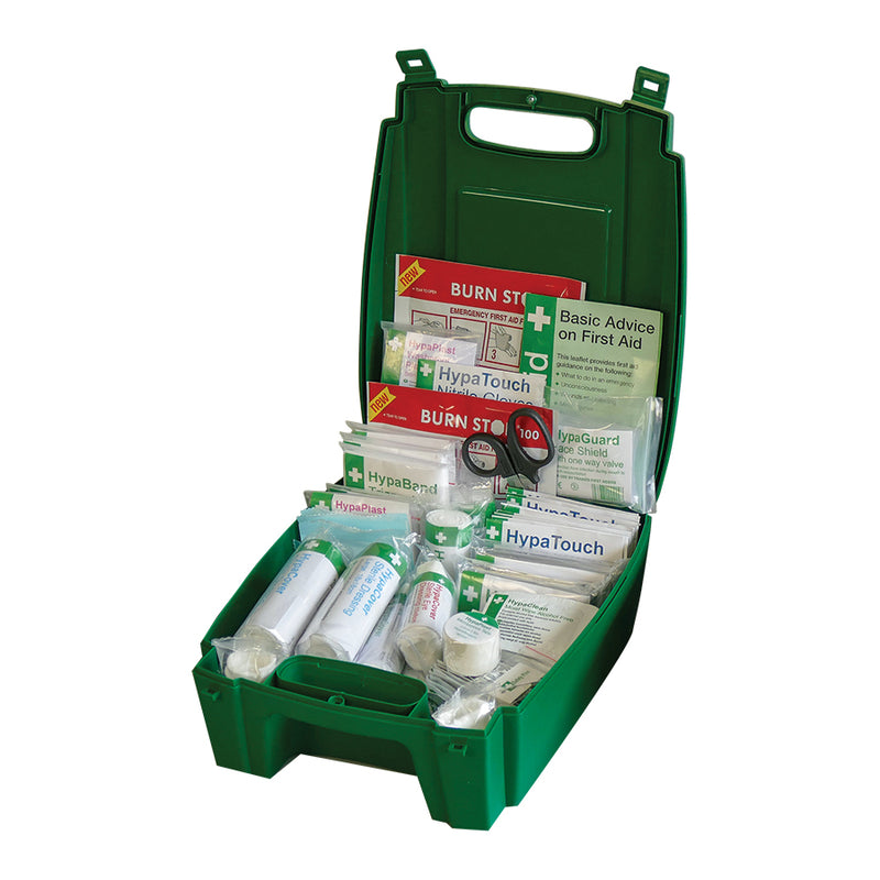Evolution British Standard Compliant Workplace First Aid Kit (Medium) - IndustraCare
