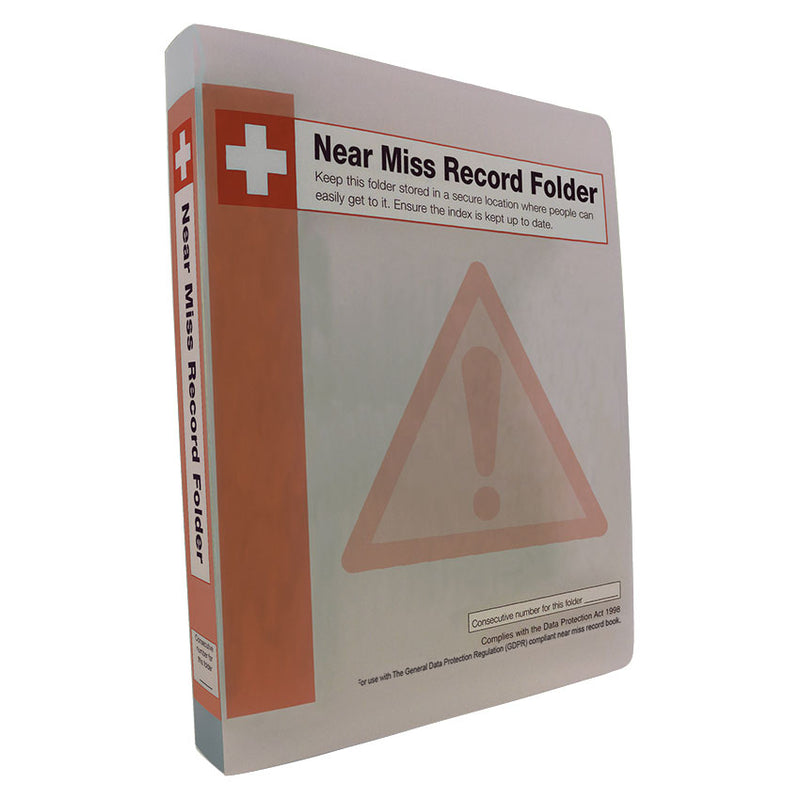 Near Miss Record Book Folder - IndustraCare