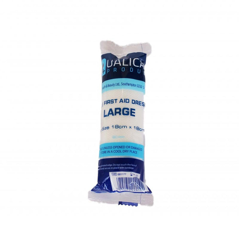 Qualicare Large Dressing 18cm x 18cm Flow Wrapped - IndustraCare