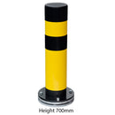 Black Bull Flex Heavy Duty Rotating Bollard - IndustraCare