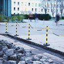 Guarda Chain Post Set - Concrete Filled Bases - IndustraCare