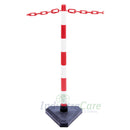 Guarda Chain Post Set - Concrete Filled Bases - IndustraCare