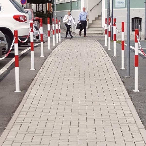 Traffic-Line Barrier Post - 90mm - IndustraCare