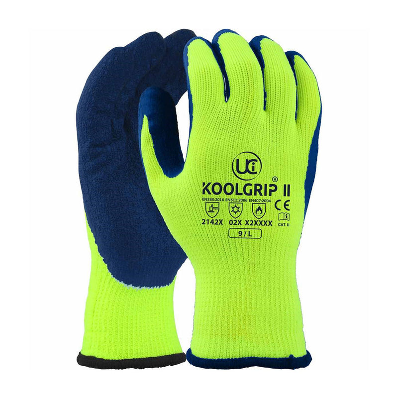 KoolGrip II Arctic Winter Glove HiVis Yellow - IndustraCare