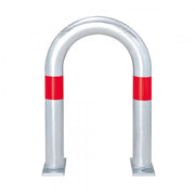 TRAFFIC-LINE EV Charging Point Protection Guard | Tubular Steel Safety Barrier | Surface Fix