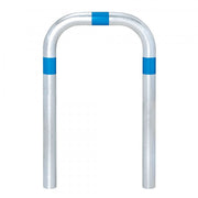 TRAFFIC-LINE EV Charging Point Protection Guard | Tubular Steel Safety Barrier | Concrete In