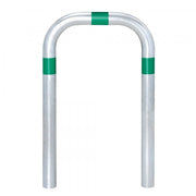 TRAFFIC-LINE EV Charging Point Protection Guard | Tubular Steel Safety Barrier | Concrete In