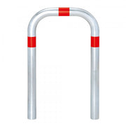 TRAFFIC-LINE EV Charging Point Protection Guard | Tubular Steel Safety Barrier | Concrete In