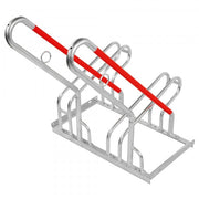 CITY Bicycle Rack HYBRID | Secure Galvanised Bike Rack with Support Hoops