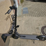 Wall-Mounted 6-Scooter Parking Rack | Elegant Steel E-Scooter Stand