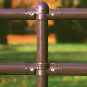 TRAFFIC-LINE Railing System | Modular Steel Traffic & Pedestrian Barrier | Classic | Surface Fix | Post Only