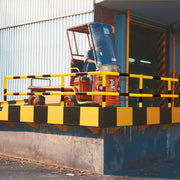 TRAFFIC-LINE Railing System | Modular Steel Traffic & Pedestrian Barrier | Lateral Rail 60mm Ø