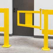 BLACK BULL Railing Gate | Steel Modular Barrier Access Gate - For HD System