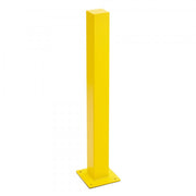 BLACK BULL HD Impact Protection Railing System - Bollard 1,000mmH - Indoor Use - Powder Coated - Yellow
