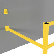 BLACK BULL MD Impact Protection Railing System | Medium-Duty Steel Modular Barrier - Indoor