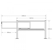 BLACK BULL Sliding Railing Gate MD & HD | Space-Saving Modular Barrier Access