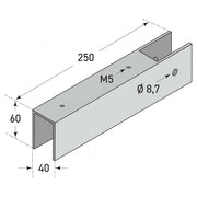 BLACK BULL Impact Railings Gate Latch