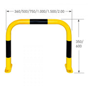 BLACK BULL Protection Guard MD - Indoor Use - Yellow / Black
