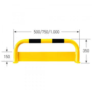 BLACK BULL Protection Guard MD with Under-run Protection - Indoor Use - Yellow/Black