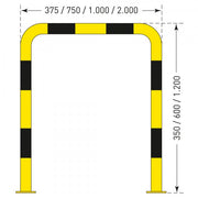 BLACK BULL Protection Guard - Outdoor Use - Yellow