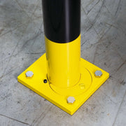 BLACK BULL Removable Protection Guards - Indoor Use | Quick-Release Steel Impact Barriers