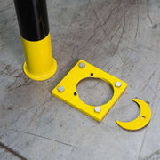 BLACK BULL Removable Protection Guards - Indoor Use | Quick-Release Steel Impact Barriers