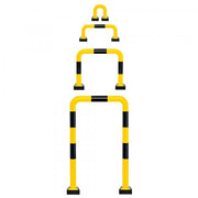 BLACK BULL FLEX Protection Guards - Indoor Use | Flexible Steel Impact Barriers