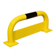 BLACK BULL Protection Guard with Under-Run Protection - Indoor Use | Steel Impact Barrier