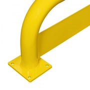 BLACK BULL Protection Guard with Under-Run Protection - Indoor Use | Steel Impact Barrier