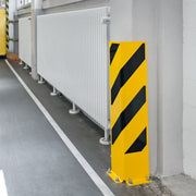 BLACK BULL Heavy Duty Pallet Racking Protectors (Standard & Guide Roller Models) | Steel Impact Guards