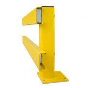 BLACK BULL Impact Guard Rails | Heavy-Duty Steel Modular Barrier System - Post Only