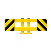 BLACK BULL Racking End Frame Protector A | Adjustable Steel Pallet Rack Guard