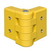 BLACK BULL Impact Guard Rails - Aluminium Hinge - Powder Coated - Yellow