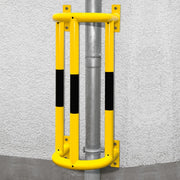 TRAFFIC-LINE Vertical Pipe Protectors Wall Mounted | Steel Pipe Protection Guards