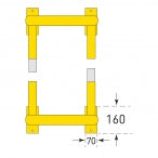 TRAFFIC-LINE Column Protectors | Steel Impact Safety Guards