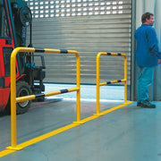 TRAFFIC-LINE Steel Hoop Guards with Crossbar | Segregation & Protection Barriers